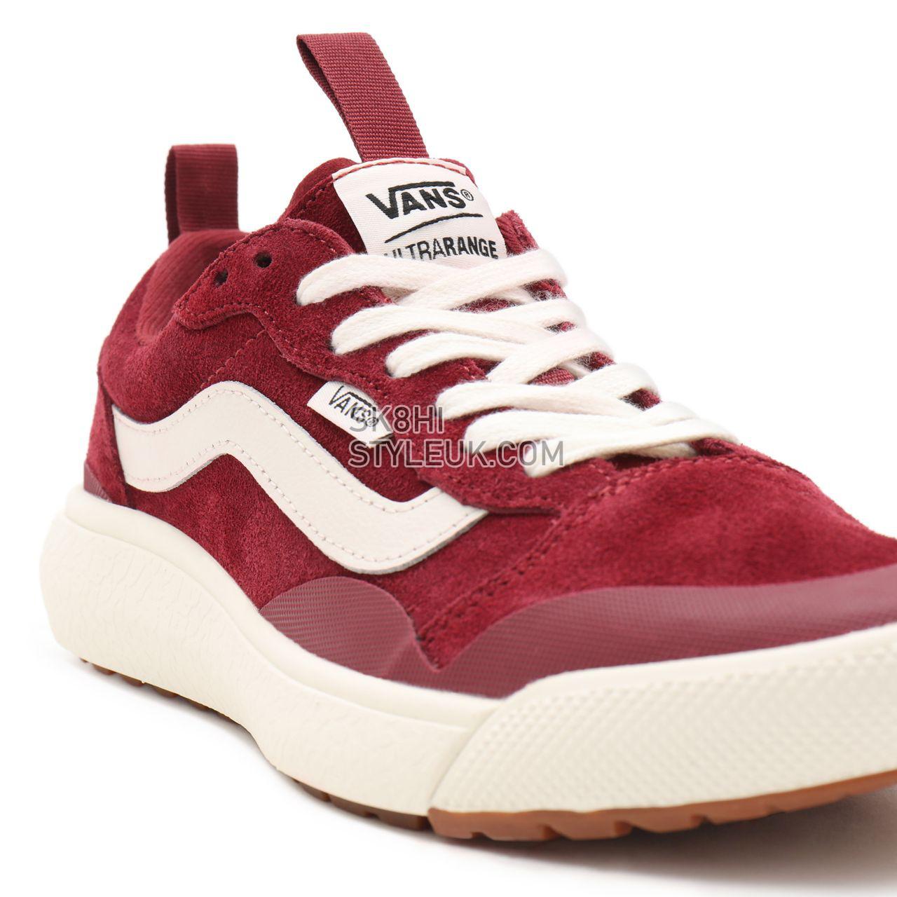 Vans Suede UltraRange Exo Se Red Classic Mens Womens - (Suede) pomegranate VN0A4UWMA2H Shoes