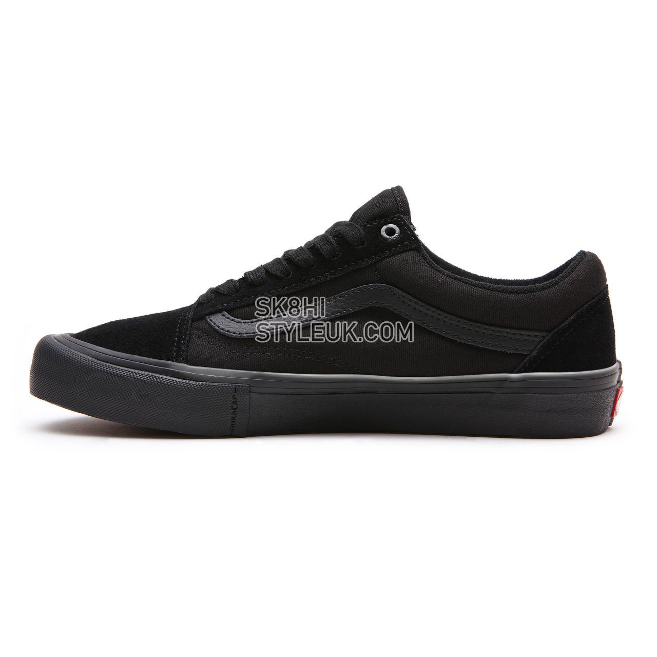 Vans Skate Old Skool Black Classic Mens Womens - Black/Black VN0A5FCBBKA Shoes