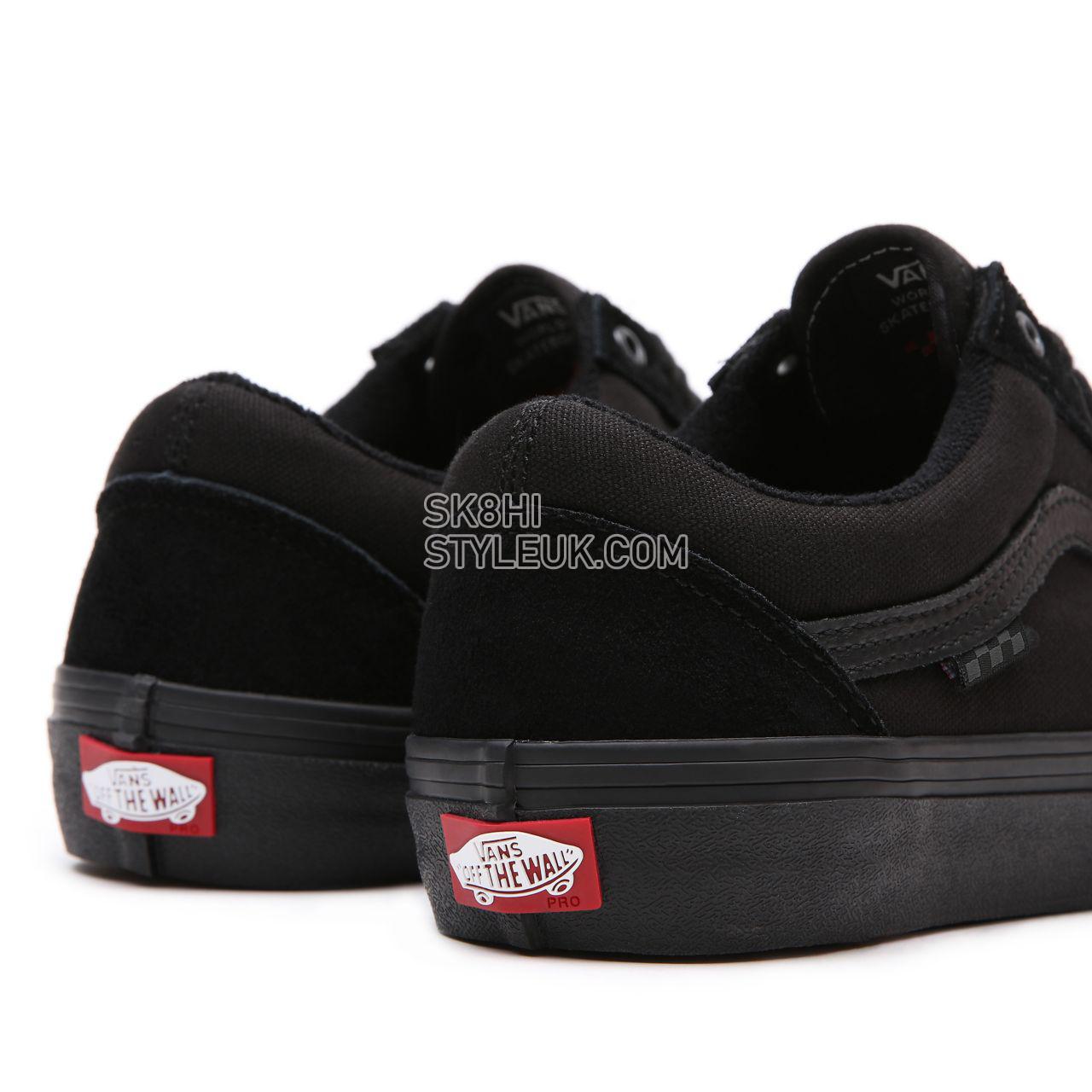 Vans Skate Old Skool Black Classic Mens Womens - Black/Black VN0A5FCBBKA Shoes