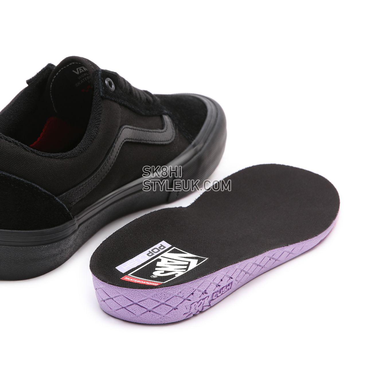 Vans Skate Old Skool Black Classic Mens Womens - Black/Black VN0A5FCBBKA Shoes