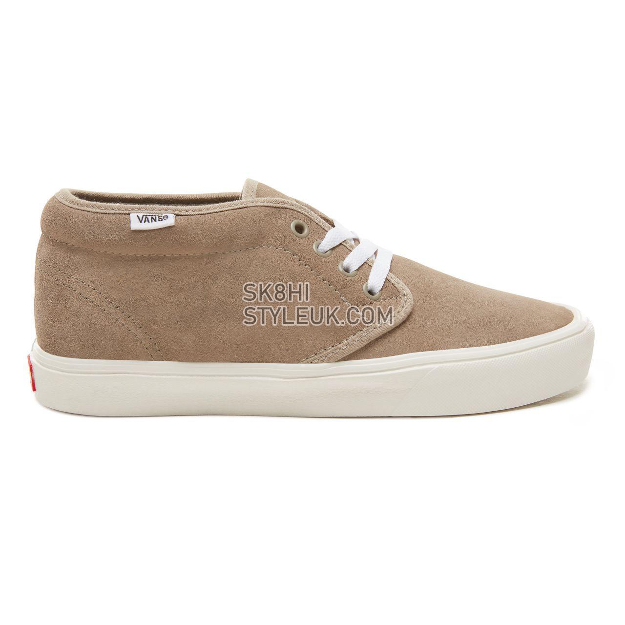 Vans Suede Chukka Lite Classic Mens Womens - (Suede) Desert Taupe/Marshmallow VA3TK9U71 Shoes