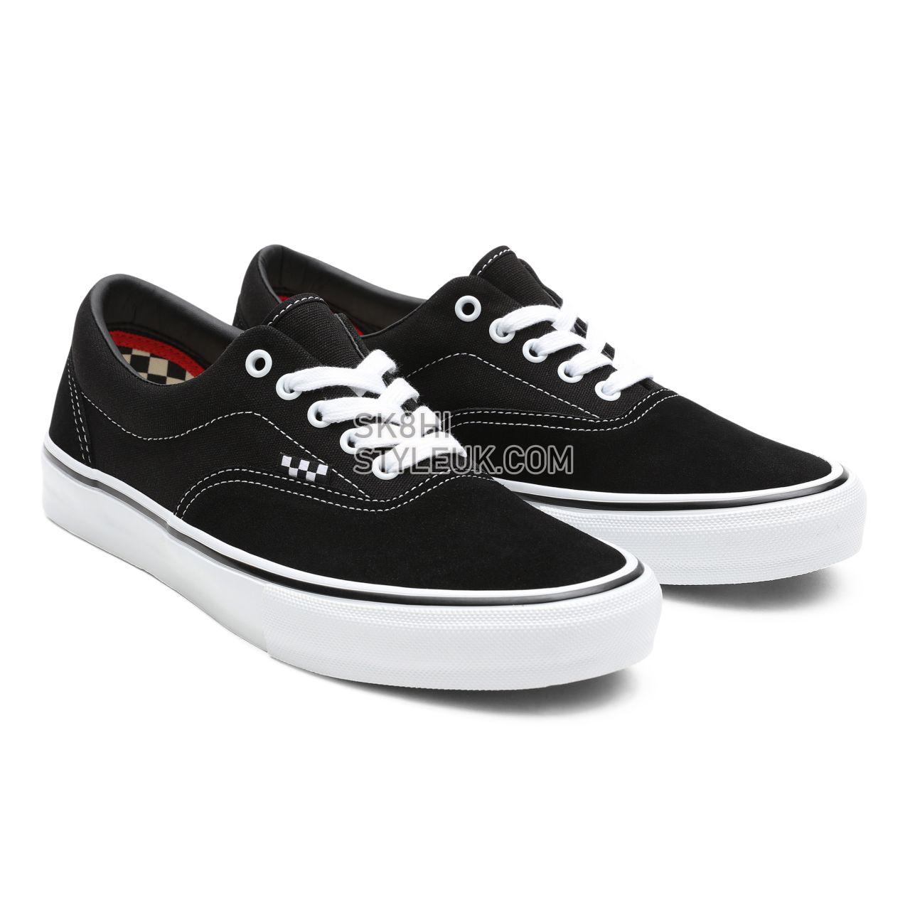 Vans Skate Era Black Classic Mens Womens - Black/White VN0A5FC9Y28 Shoes