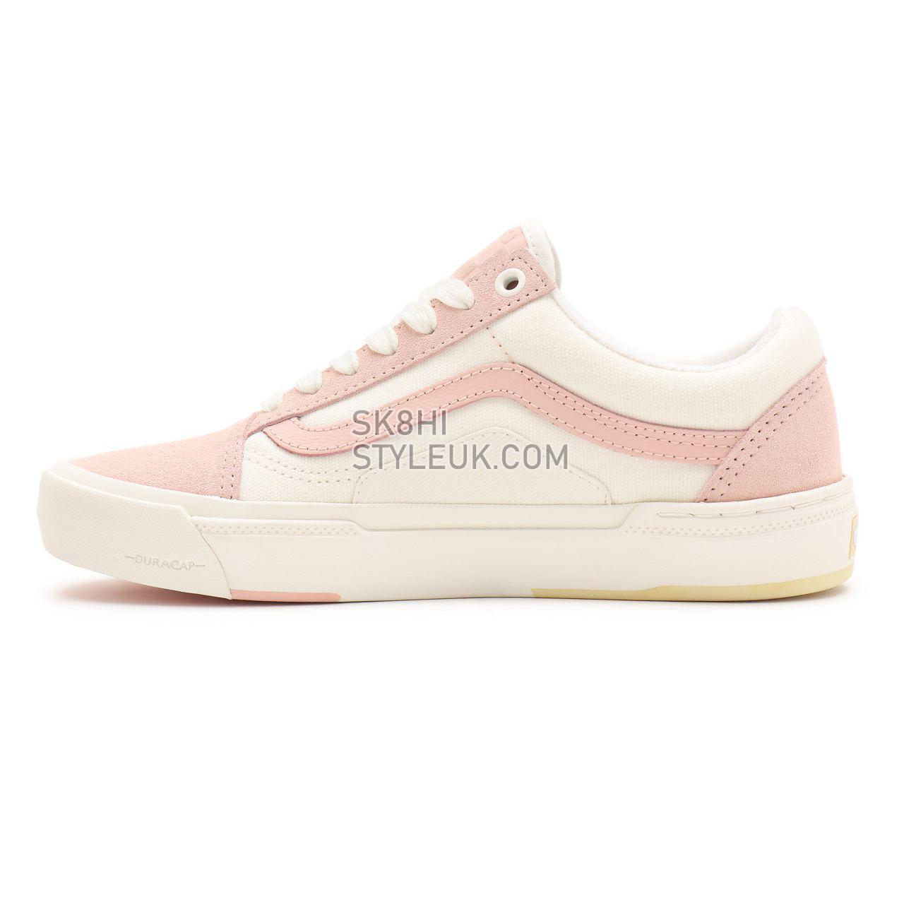 Vans BMX Old Skool White Classic Mens Womens - (Angie Marino) peach/marshmallow VN0A5JIP9BE Shoes