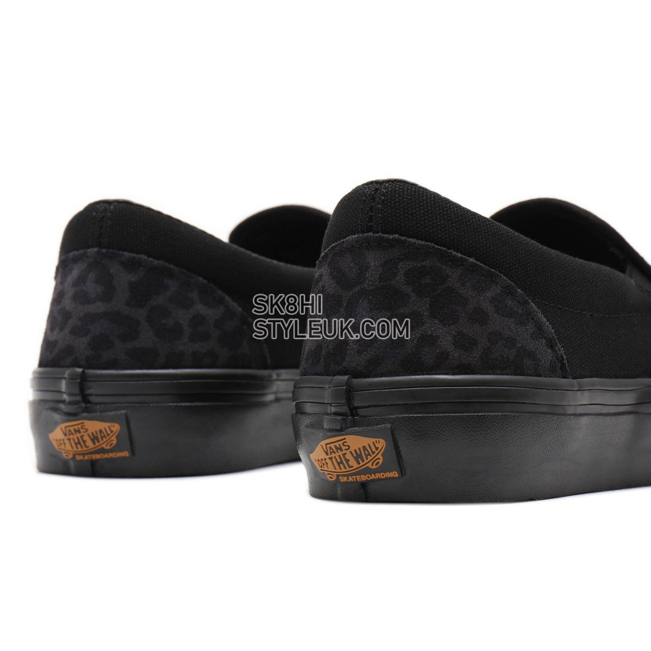 Vans Skate Slip-On Black Classic Mens Womens - (Cher Strauberry) cheetah VN0A5FCA9CY Shoes