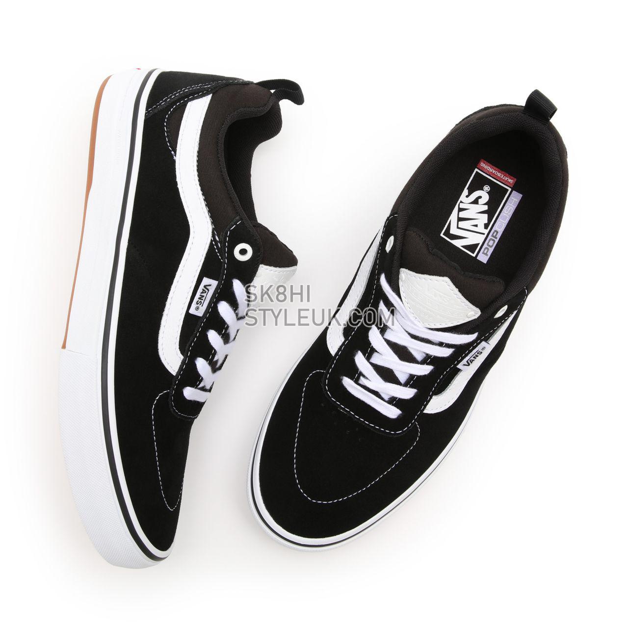 Vans Kyle Walker Black Classic Mens Womens - Black/White VN0A5JIEY28 Shoes