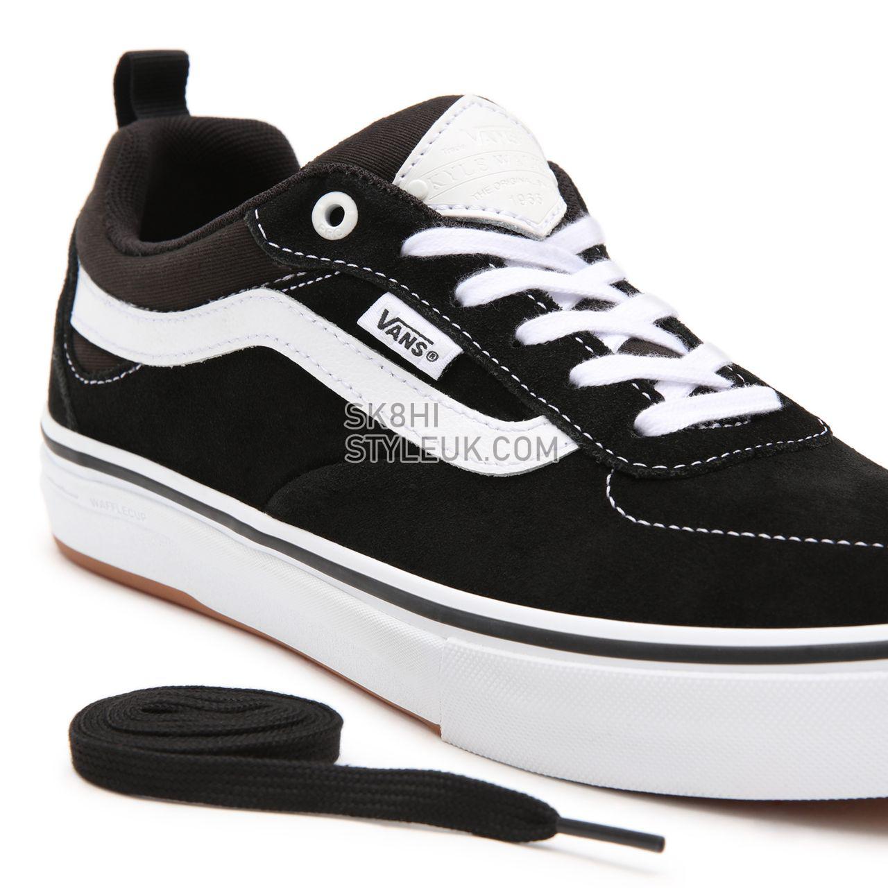 Vans Kyle Walker Black Classic Mens Womens - Black/White VN0A5JIEY28 Shoes