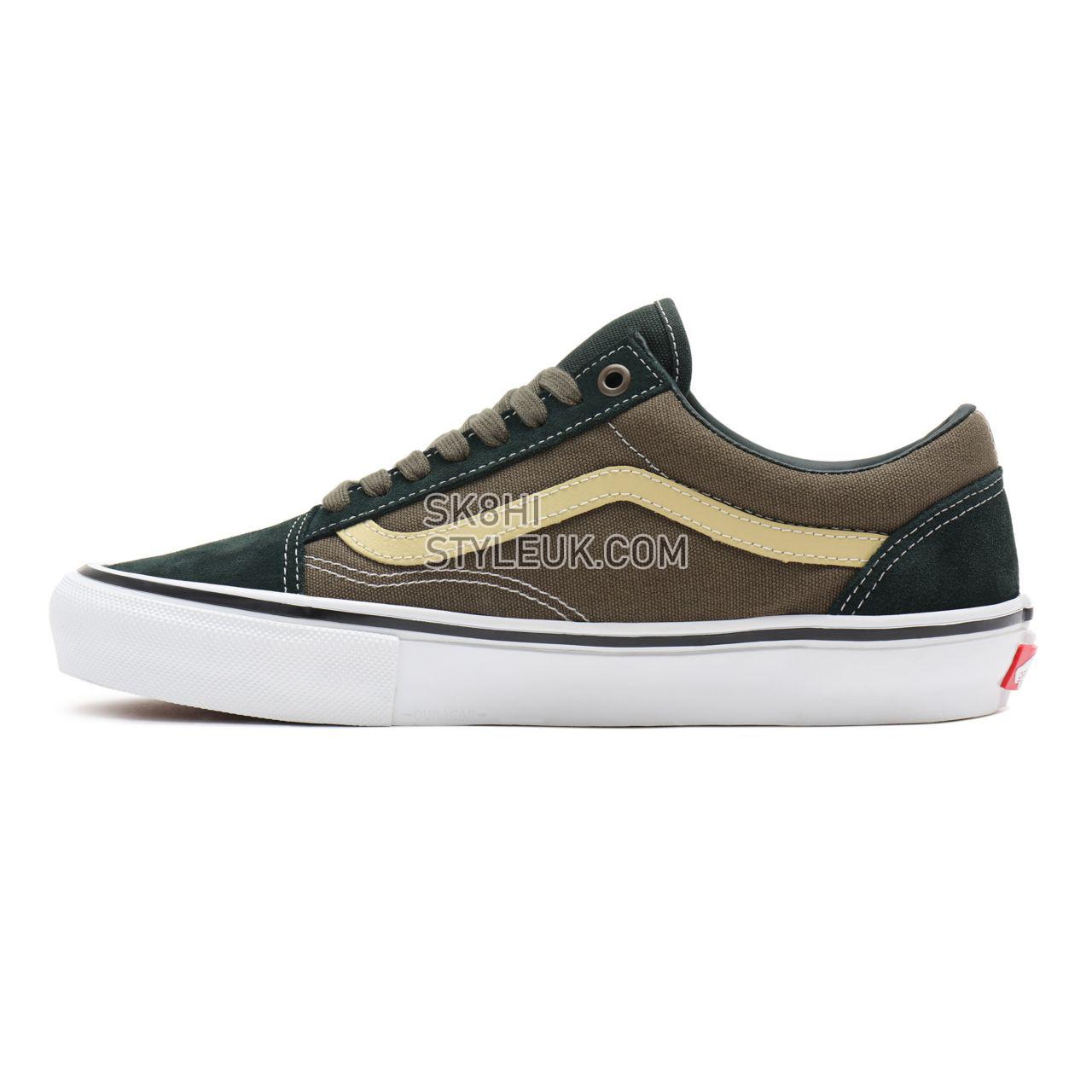 Vans Skate Old Skool Green Classic Mens Womens - scarab/military VN0A5FCB9CR Shoes