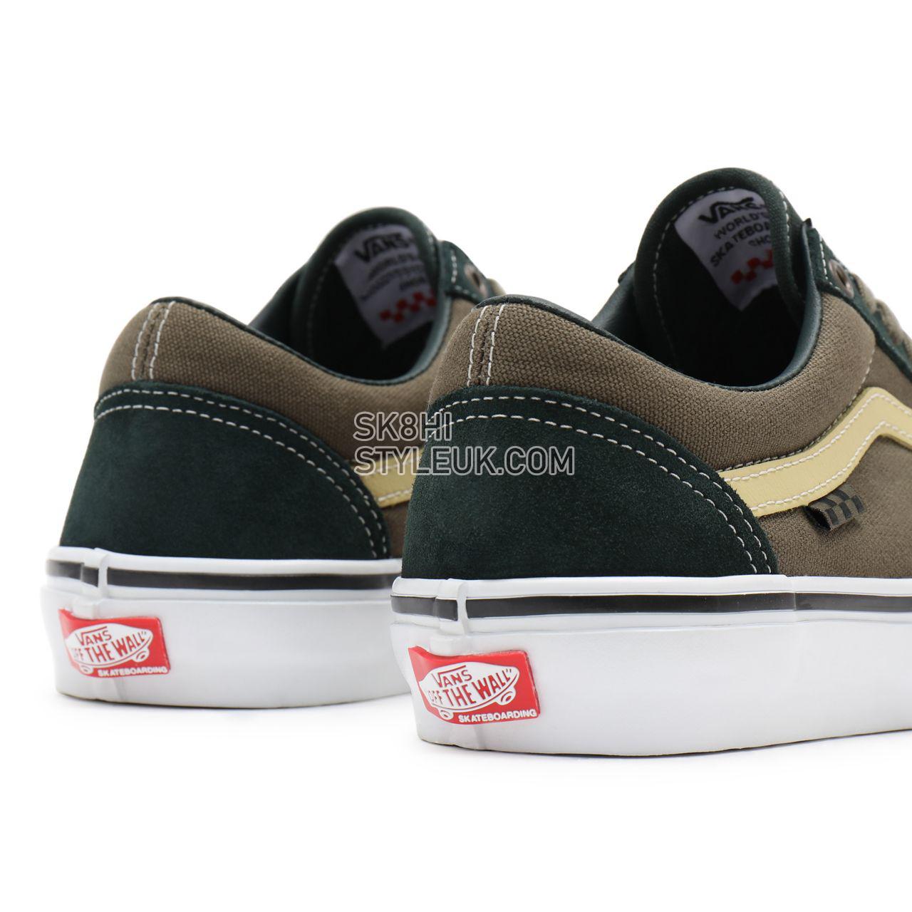 Vans Skate Old Skool Green Classic Mens Womens - scarab/military VN0A5FCB9CR Shoes