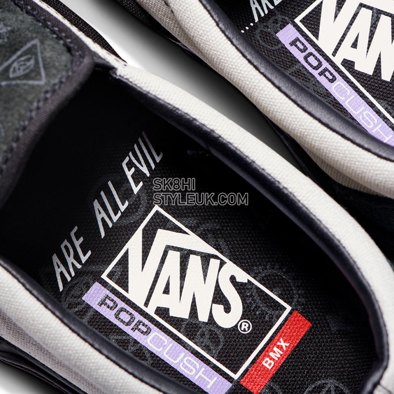 Vans x Cult BMX Slip-on Black Classic Mens Womens - (Cult) Black/Grey VN0A5JISN42 Shoes