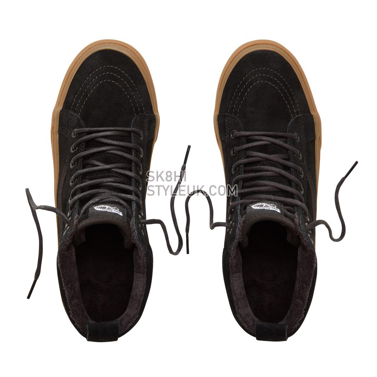 Vans Sk8-Hi MTE Classic Mens Womens - (Mte) Black/Gum VA33TXGT7 Shoes