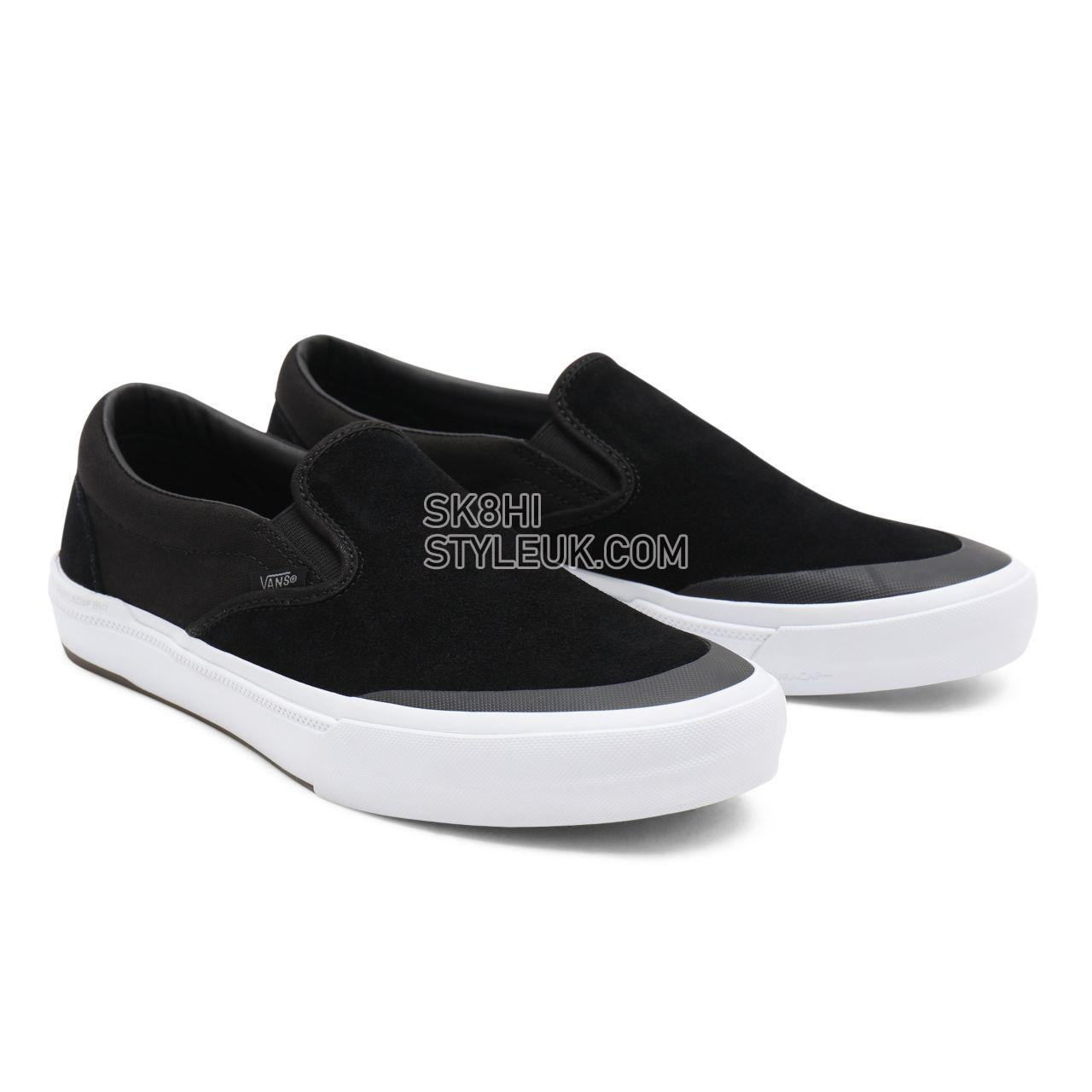 Vans BMX Slip-On Black Classic Mens Womens - black/gray/white VN0A5JIS9BG Shoes