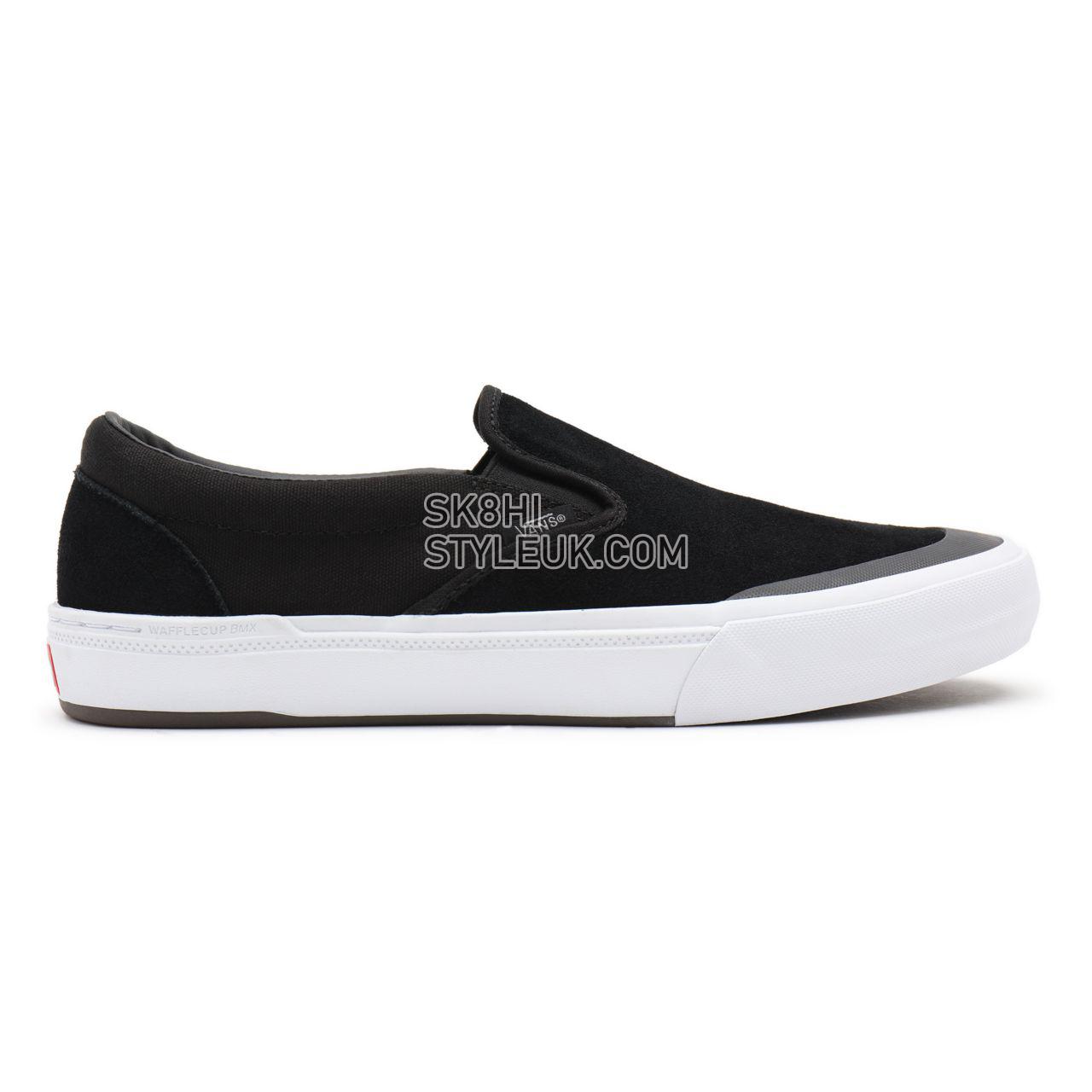 Vans BMX Slip-On Black Classic Mens Womens - black/gray/white VN0A5JIS9BG Shoes