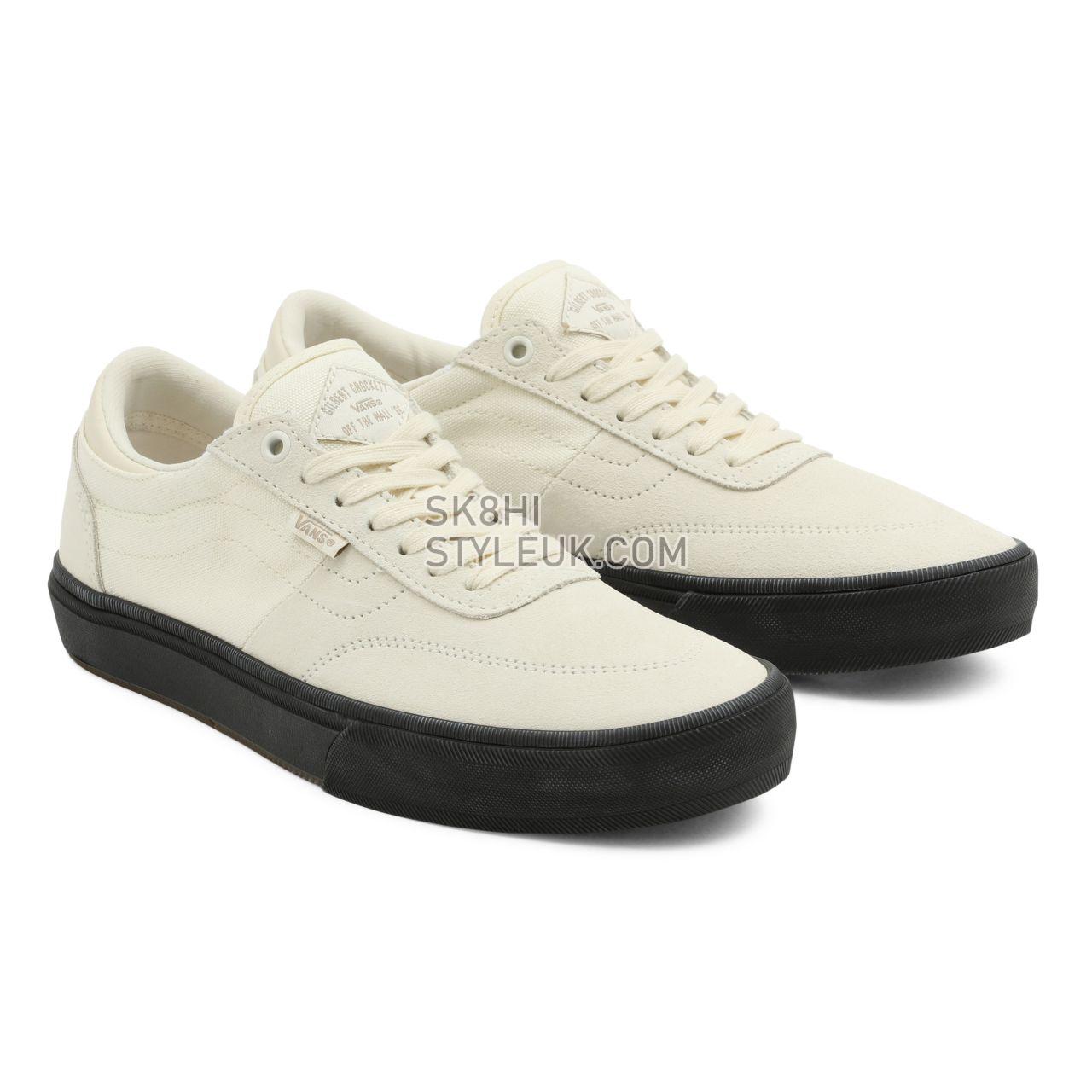 Vans x Gilbert Crockett Skate White Classic Mens Womens - (Crockett) Antique White/Black VN0A5JIF86H Shoes