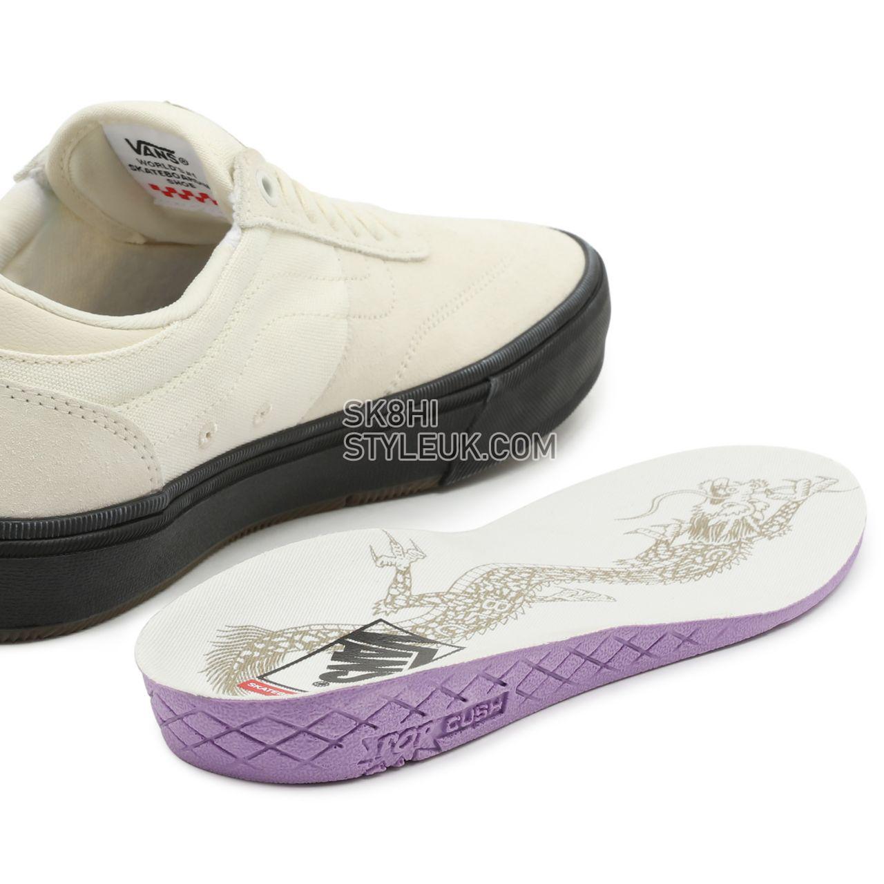 Vans x Gilbert Crockett Skate White Classic Mens Womens - (Crockett) Antique White/Black VN0A5JIF86H Shoes