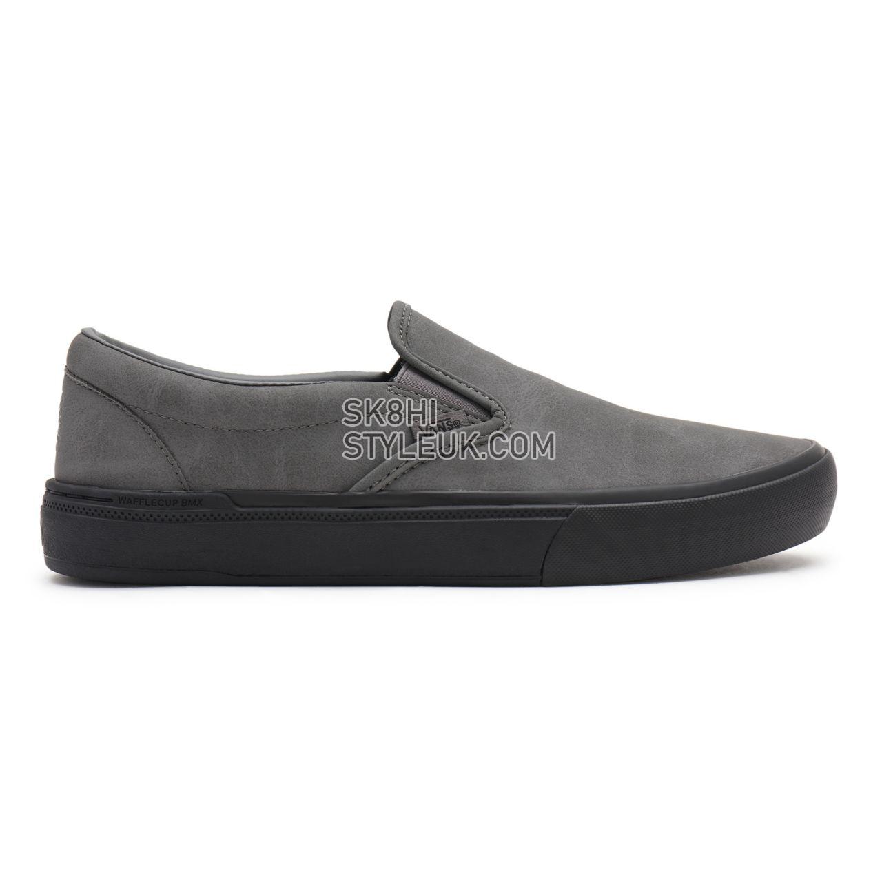 Vans BMX Slip-On Grey Classic Mens Womens - (Dennis Enarson) pewter/black VN0A5JIS9BI Shoes