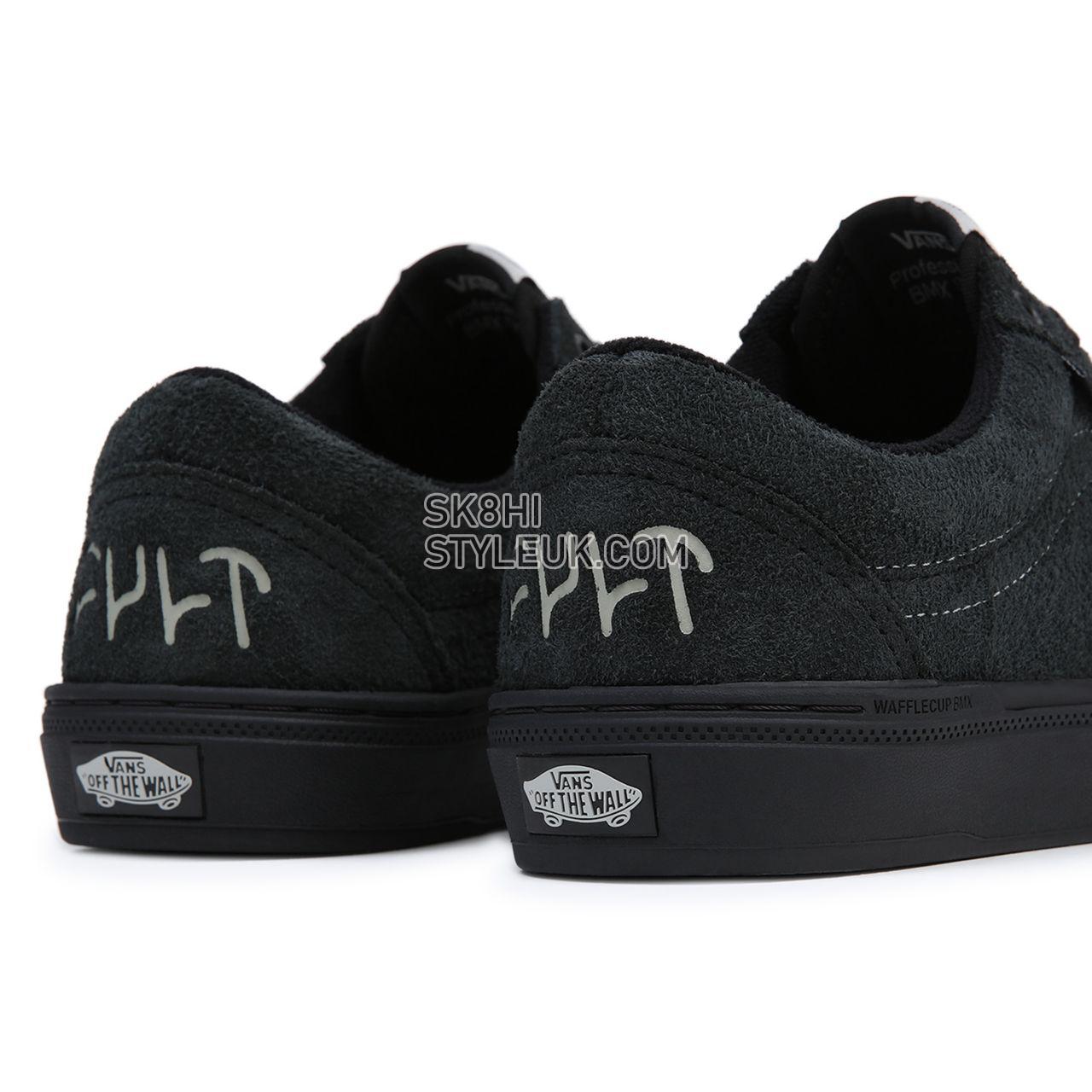 Vans x Cult BMX Old Skool Black Classic Mens Womens - (Cult) Black/Grey VN0A5JIPN42 Shoes