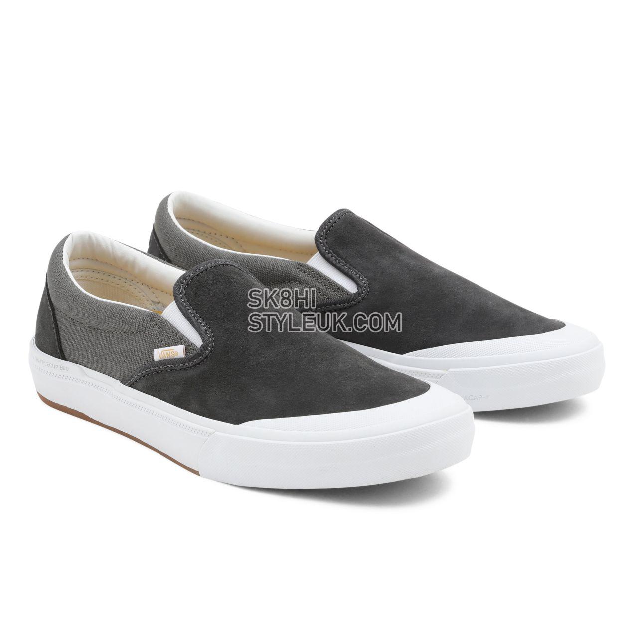 Vans X Dan Lacey BMX Slip-On Grey Classic Mens Womens - (Dan Lacey) Asphalt/Pewter VN0A5JIS83E Shoes