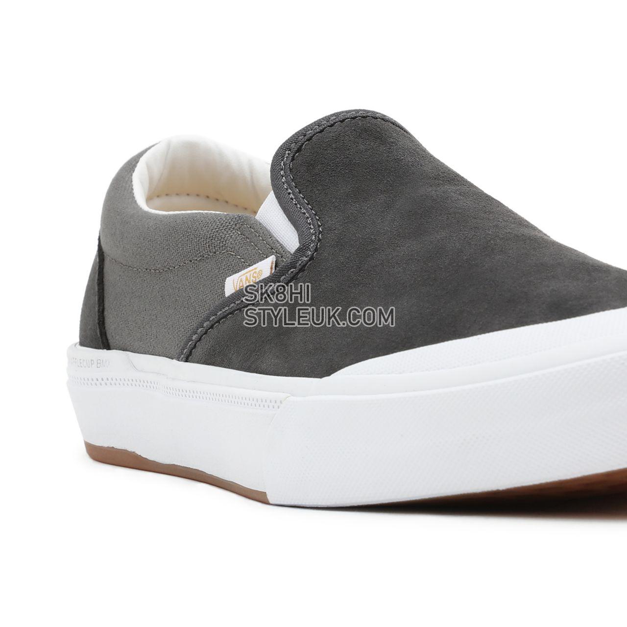 Vans X Dan Lacey BMX Slip-On Grey Classic Mens Womens - (Dan Lacey) Asphalt/Pewter VN0A5JIS83E Shoes