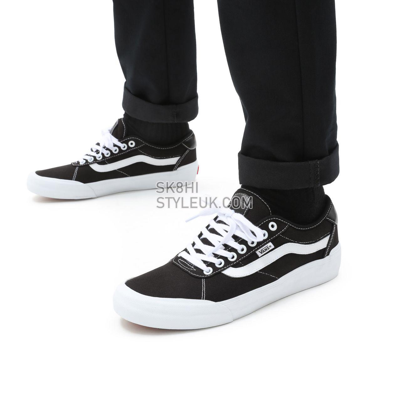 Vans Canvas Chima 2 Black Classic Mens Womens - (Canvas) Black/White VN0A5JII187 Shoes