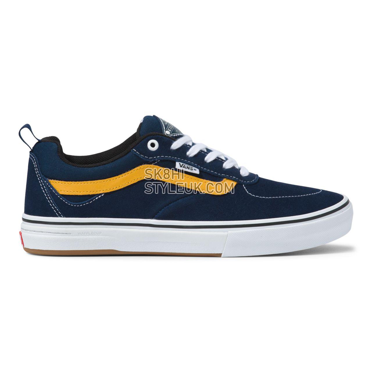 Vans Kyle Walker Blue Classic Mens Womens - navy/gold VN0A5JIENGL Shoes