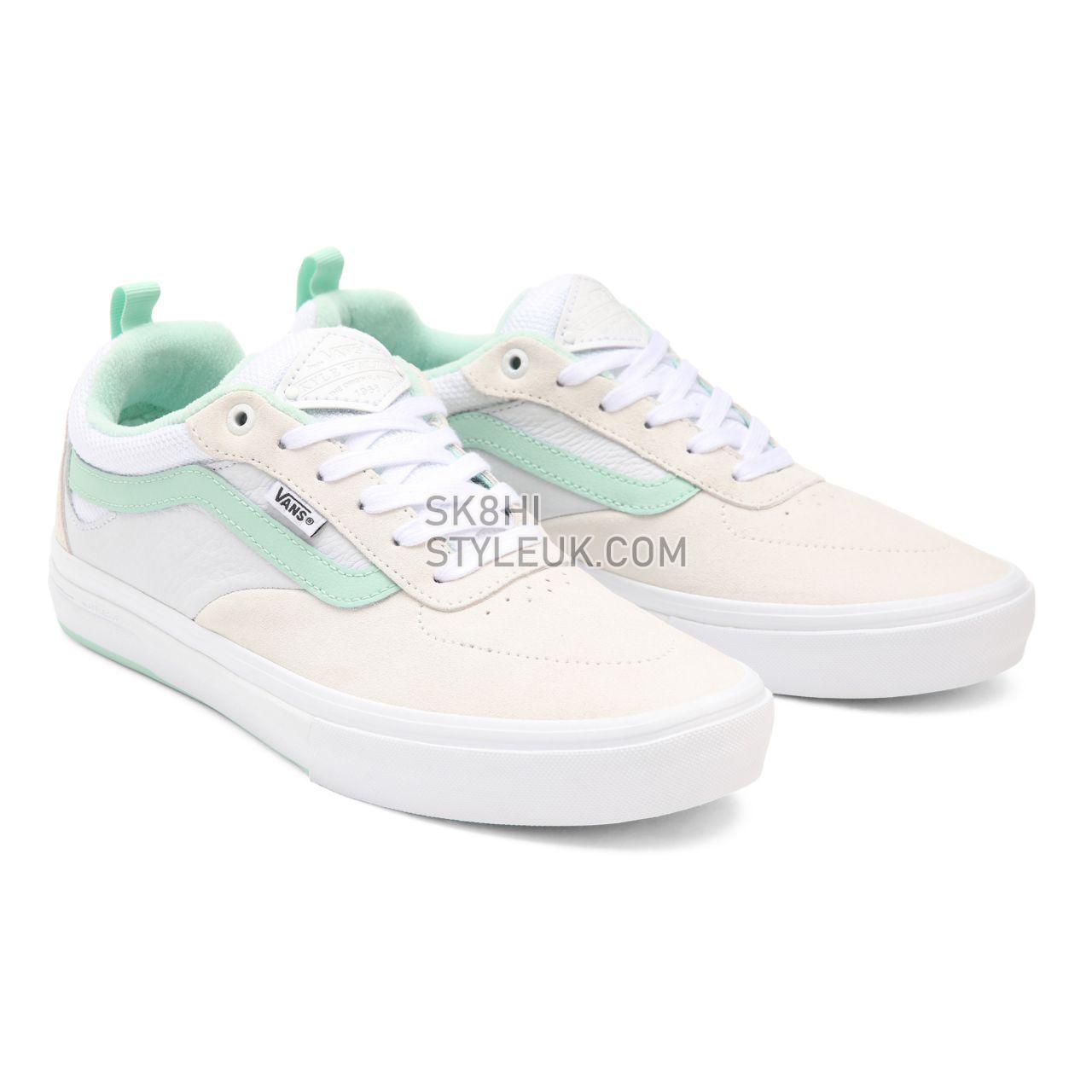 Vans Sport Kyle Walker White Classic Mens Womens - (Sport VTG) white/mint VN0A5JIE9C9 Shoes