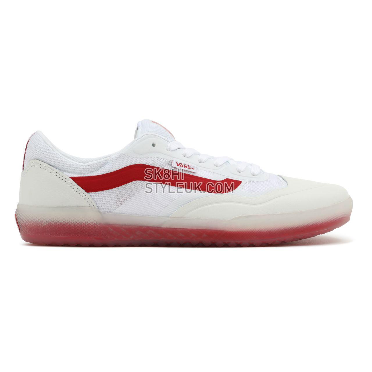 Vans Sport Leather Ave White Classic Mens Womens - (Sport Leather) Chili Pepper/White VN0A5JIB82E Shoes