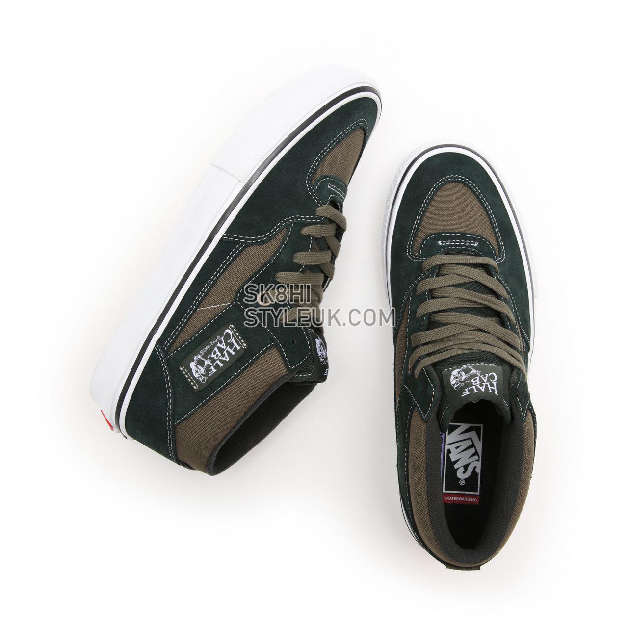 Vans Skate Half Cab Green Classic Mens Womens - scarab/military VN0A5FCD9CR Shoes