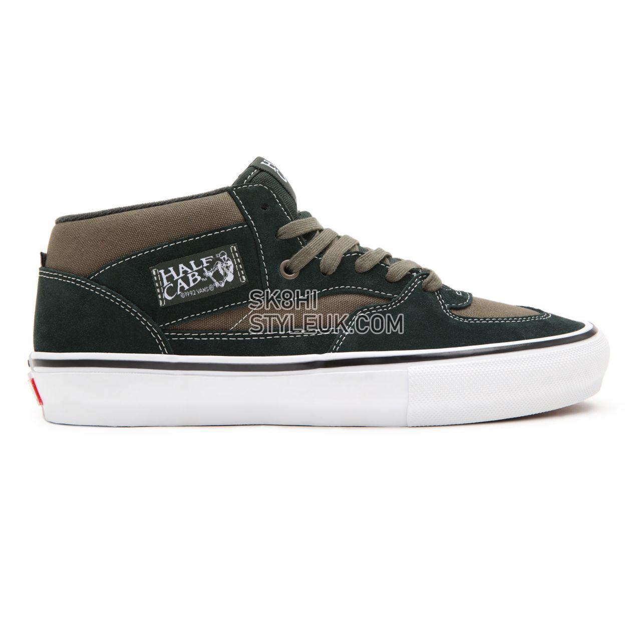 Vans Skate Half Cab Green Classic Mens Womens - scarab/military VN0A5FCD9CR Shoes