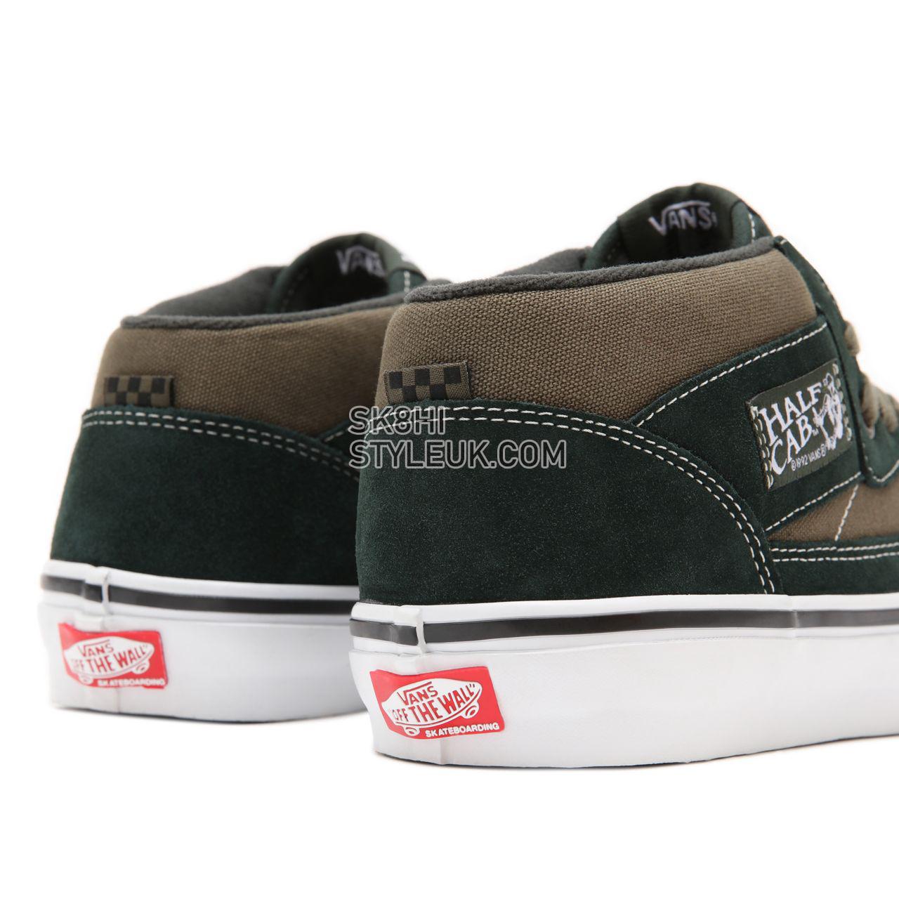 Vans Skate Half Cab Green Classic Mens Womens - scarab/military VN0A5FCD9CR Shoes