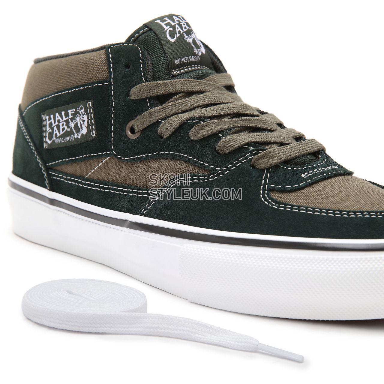 Vans Skate Half Cab Green Classic Mens Womens - scarab/military VN0A5FCD9CR Shoes