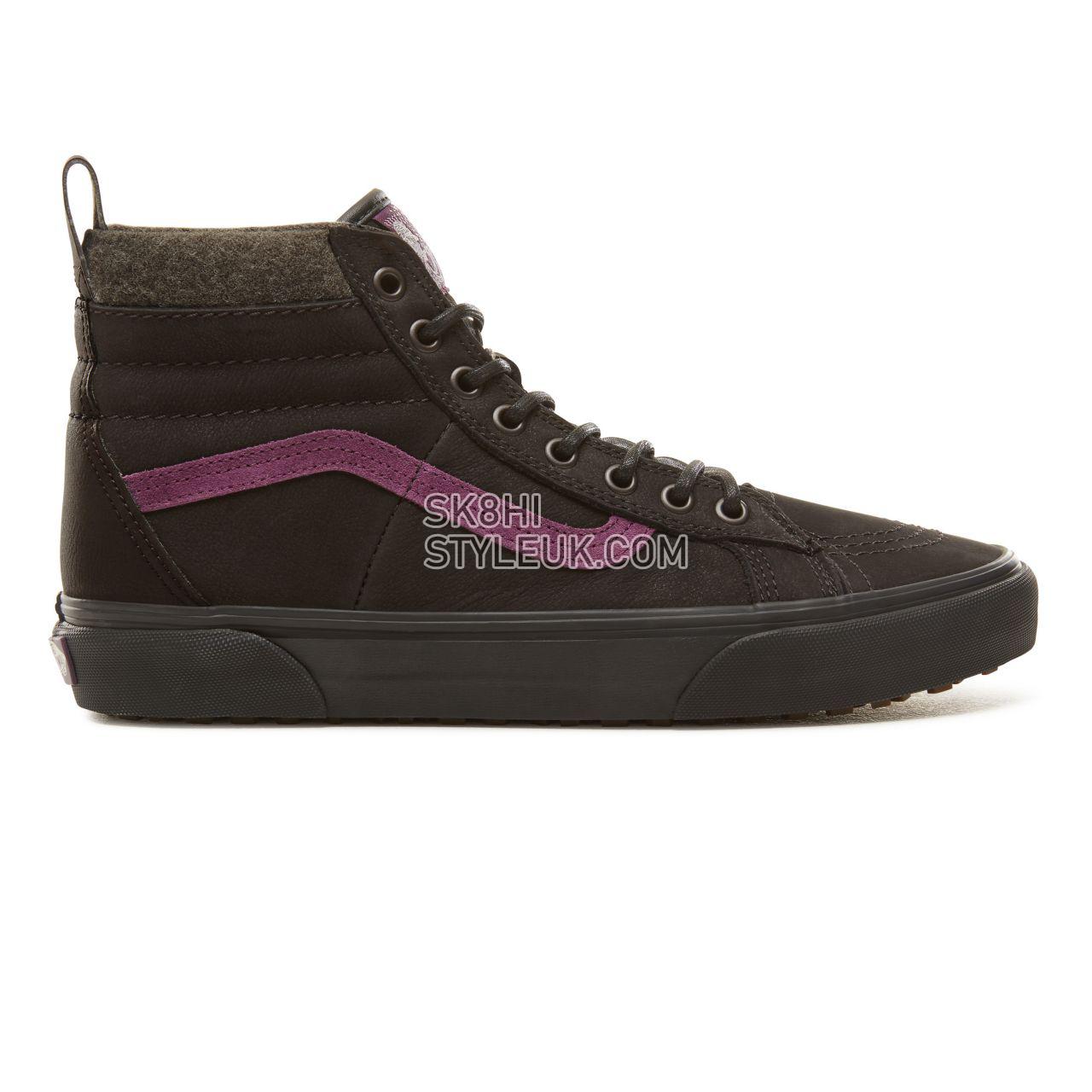 Vans Blake Paul Sk8-Hi 46 MTE Classic Mens Womens - Black/Purple (Blake Paul) VA3DQ5UBW Shoes