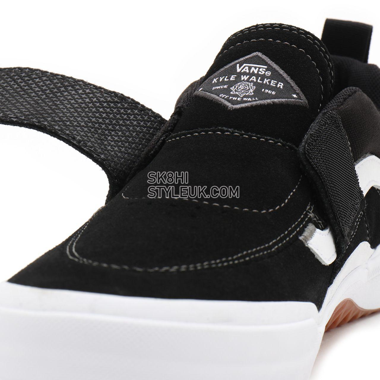 Vans Kyle 2 Black Classic Mens Womens - Black/White VN0A5JIDY28 Shoes