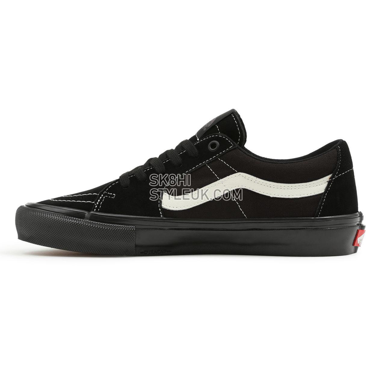 Vans Skate Sk8-Low Black Classic Mens Womens - Black/Marshmallow VN0A5FCF1KP Shoes