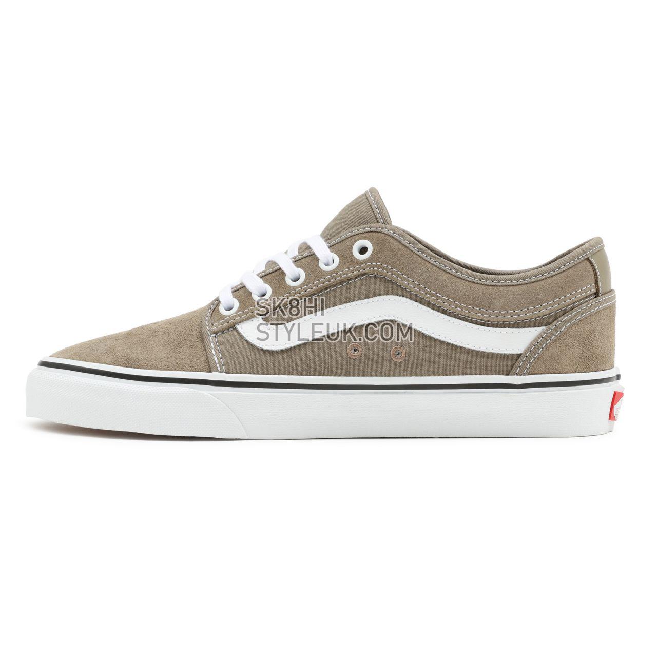 Vans Chukka Low Sidestripe Beige Classic Mens Womens - Timber Wolf/White VN0A5KQZ84M Shoes