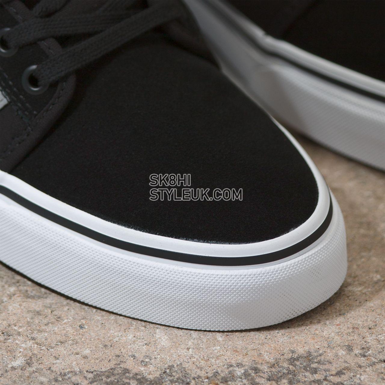 Vans Chukka Low Sidestripe Black Classic Mens Womens - black/gray/white VN0A5KQZ9BG Shoes