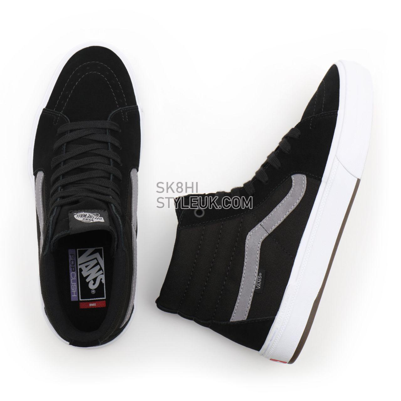 Vans BMX Sk8-Hi Black Classic Mens Womens - black/gray/white VN0A5JIQ9BG Shoes