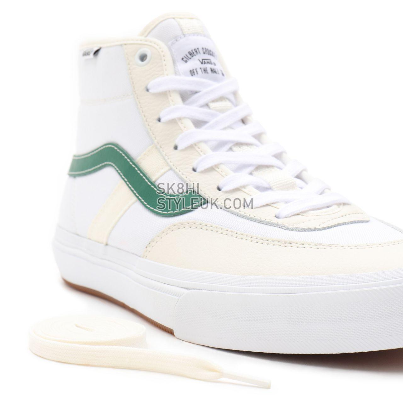 Vans Sport Crockett High White Classic Mens Womens - (Sport VTG) white/marshmallow VN0A5JIG9BN Shoes