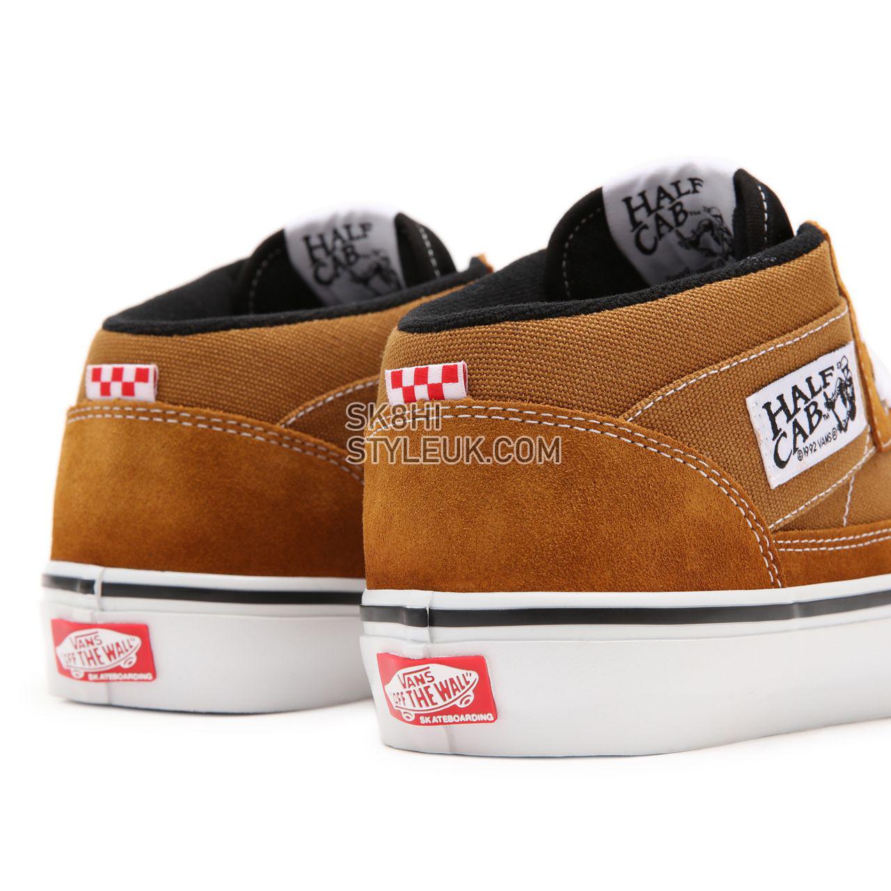 Vans Skate Half Cab 92 Brown Classic Mens Womens - (Reynolds) golden brown VN0A5KYA9CS Shoes