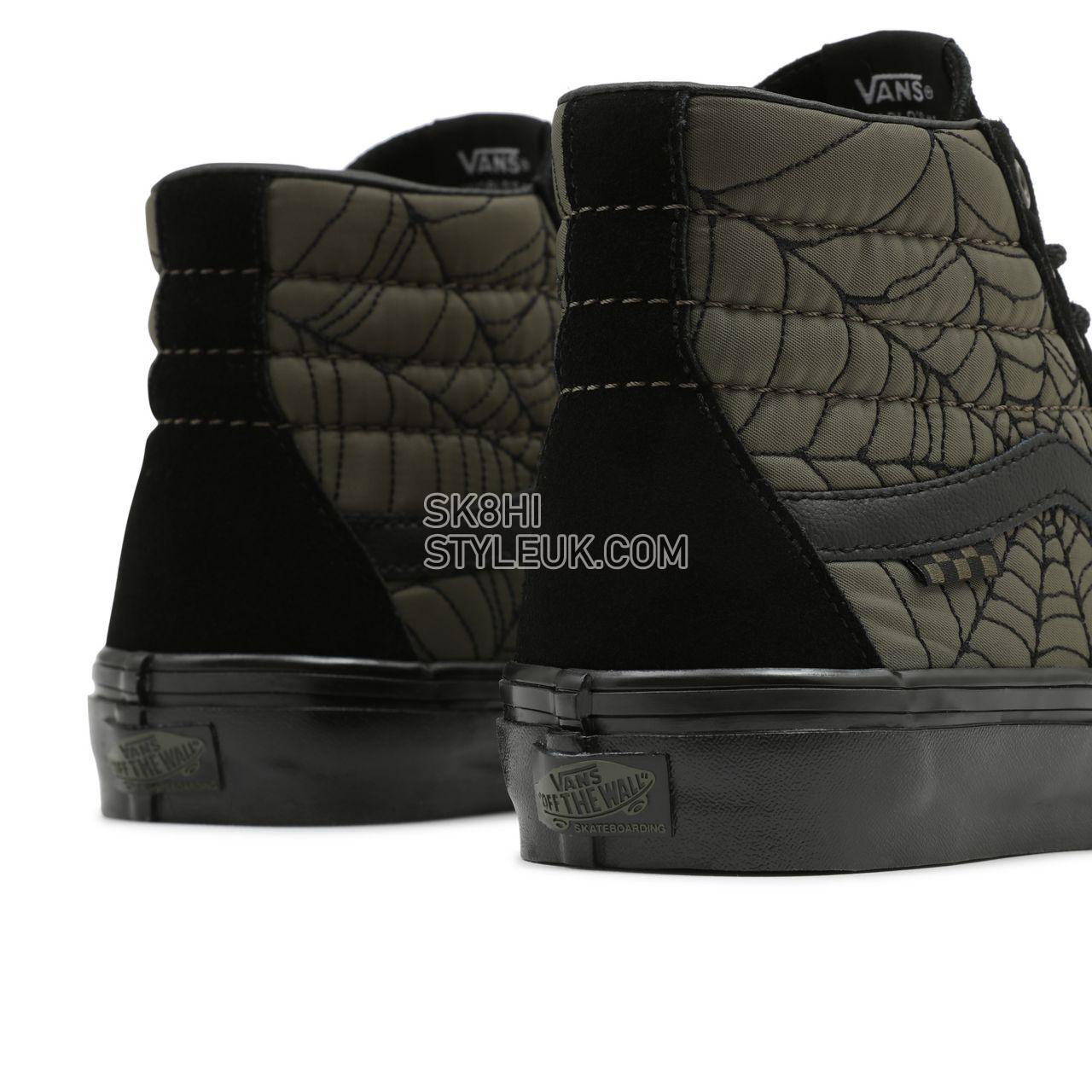 Vans Kadow Skate Sk8-Hi Black Classic Mens Womens - (Kadow) Web VN0A5FCC89O Shoes