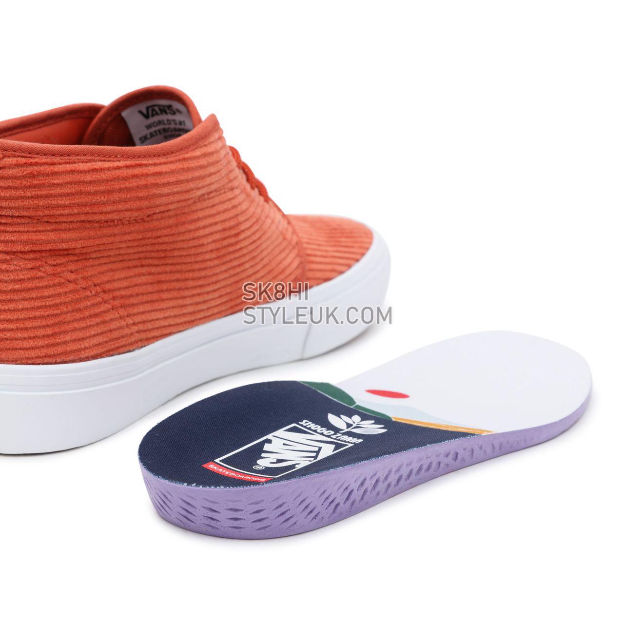 Vans X Magenta Skate Chukka White Classic Mens Womens - (Shogo) autumn/white VN0A7SLZ636 Shoes