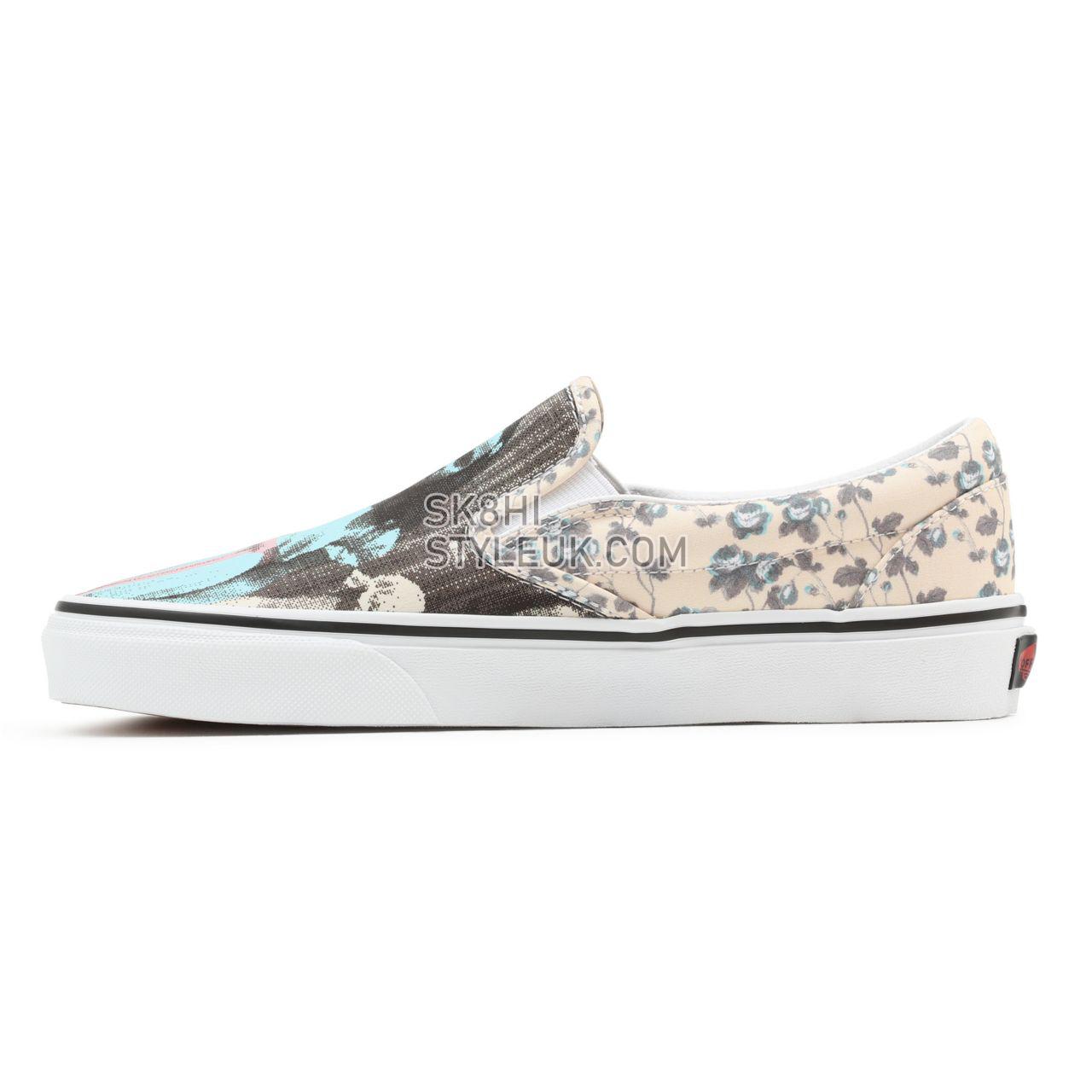 Vans X The Shining Classic Slip-On Blue Classic Mens Womens - (Terror) The Shining VN0A4U38ZPN Shoes