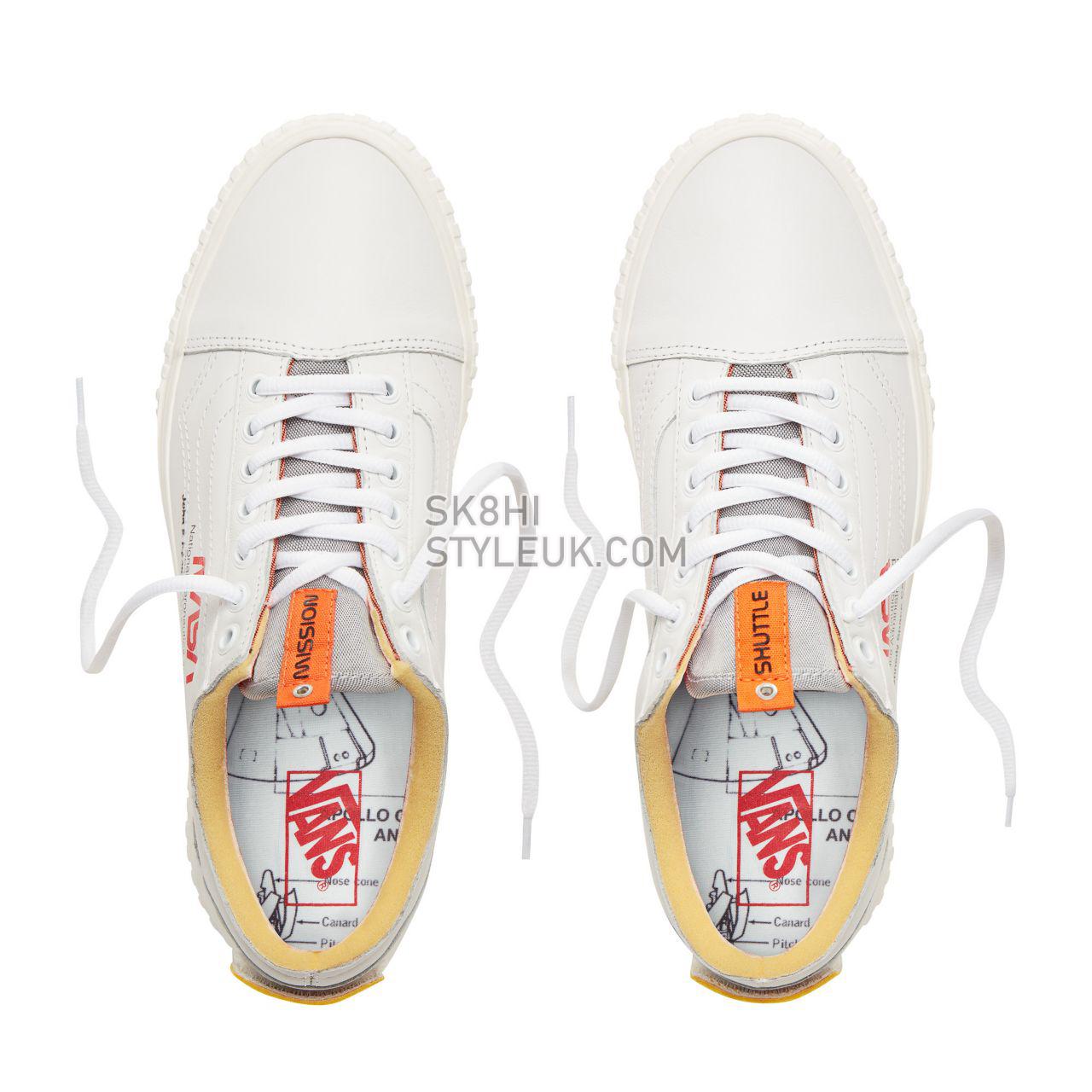 Vans x Space Voyager Old Skool Classic Mens Womens - (Space Voyager) True White VN0A38G1UP9 Shoes