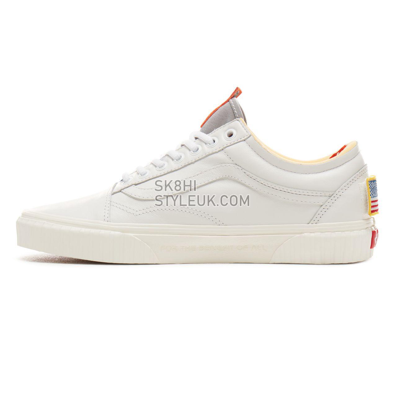 Vans x Space Voyager Old Skool Classic Mens Womens - (Space Voyager) True White VN0A38G1UP9 Shoes