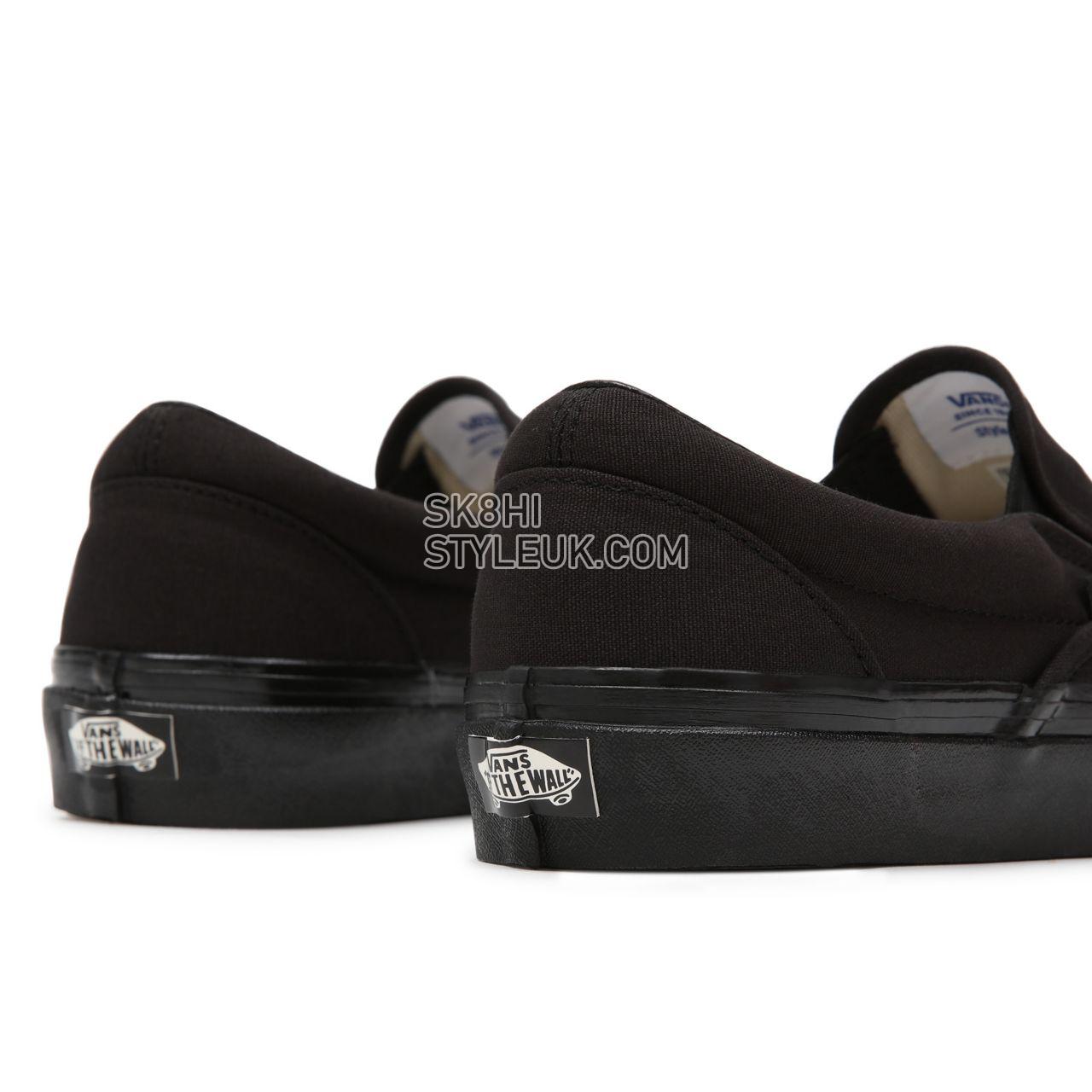 Vans Anaheim Factory Classic Slip-On 98 DX Black Classic Mens Womens - (Anaheim Factory) Og Black/Black VN0A3JEXUCX Shoes