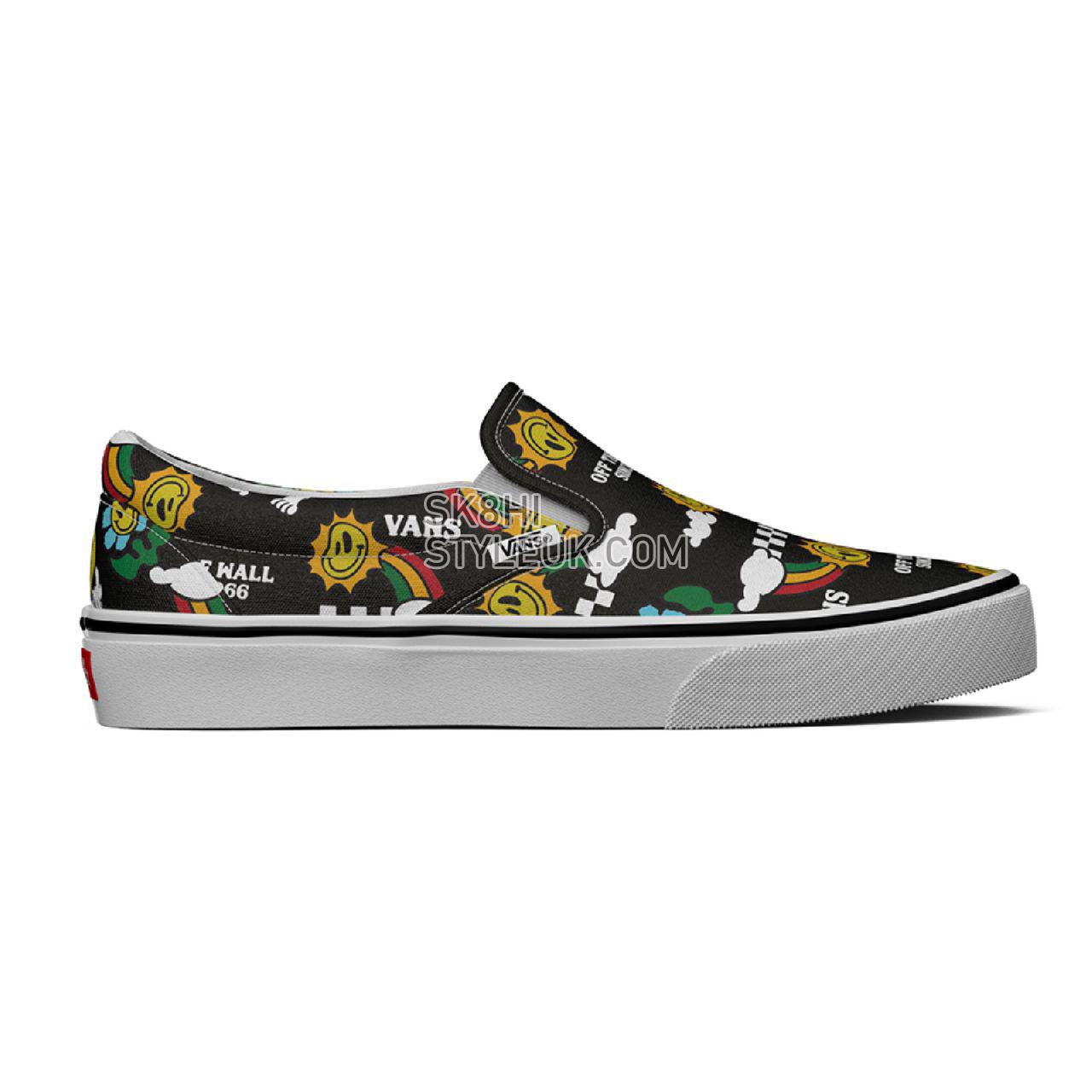 Vans Better Day Classic Slip-On Black Classic Mens Womens - (Better Day) black/true white VN0A7VCF936 Shoes