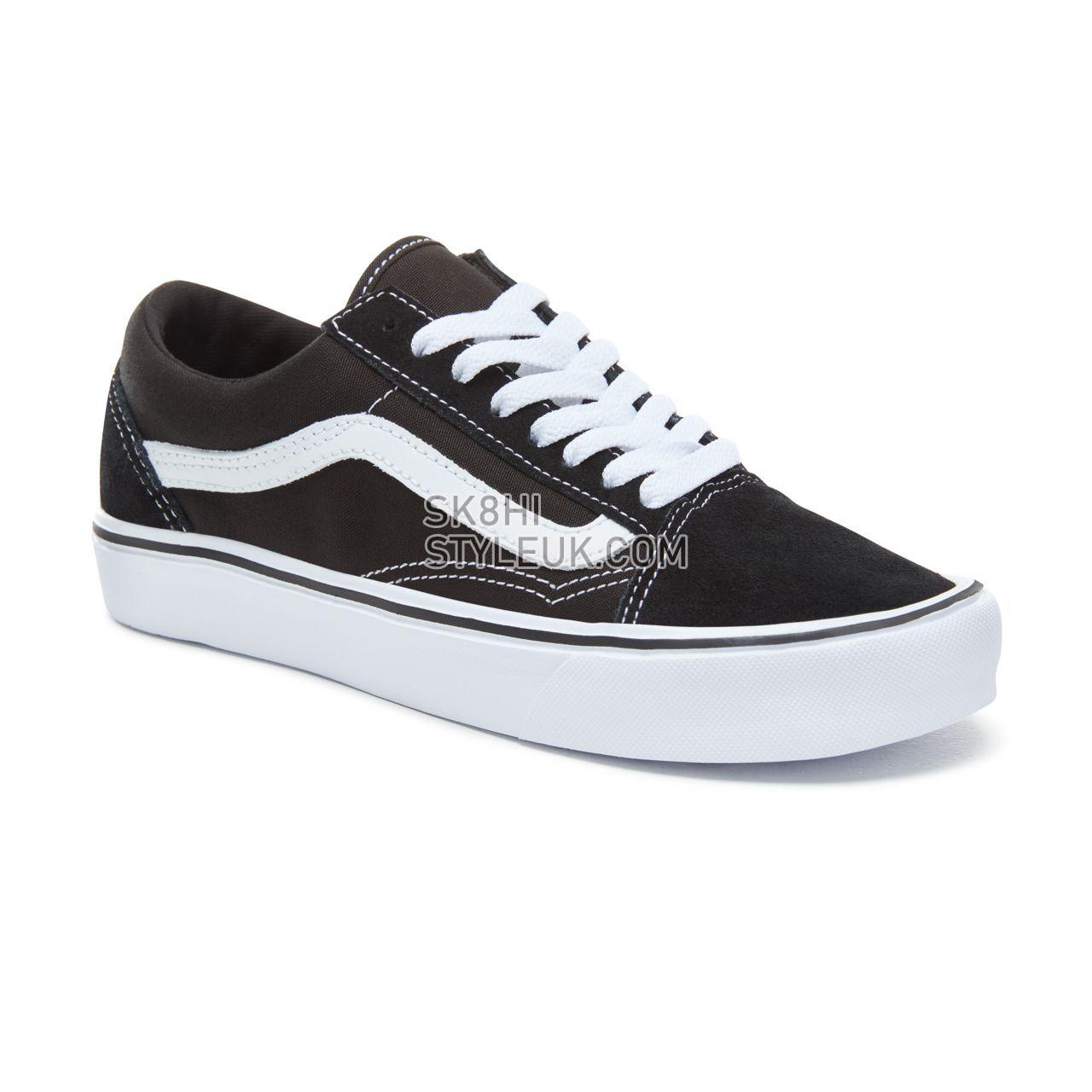 Vans Suede Old Skool Lite Classic Mens Womens - Black/White VA2Z5WIJU Shoes