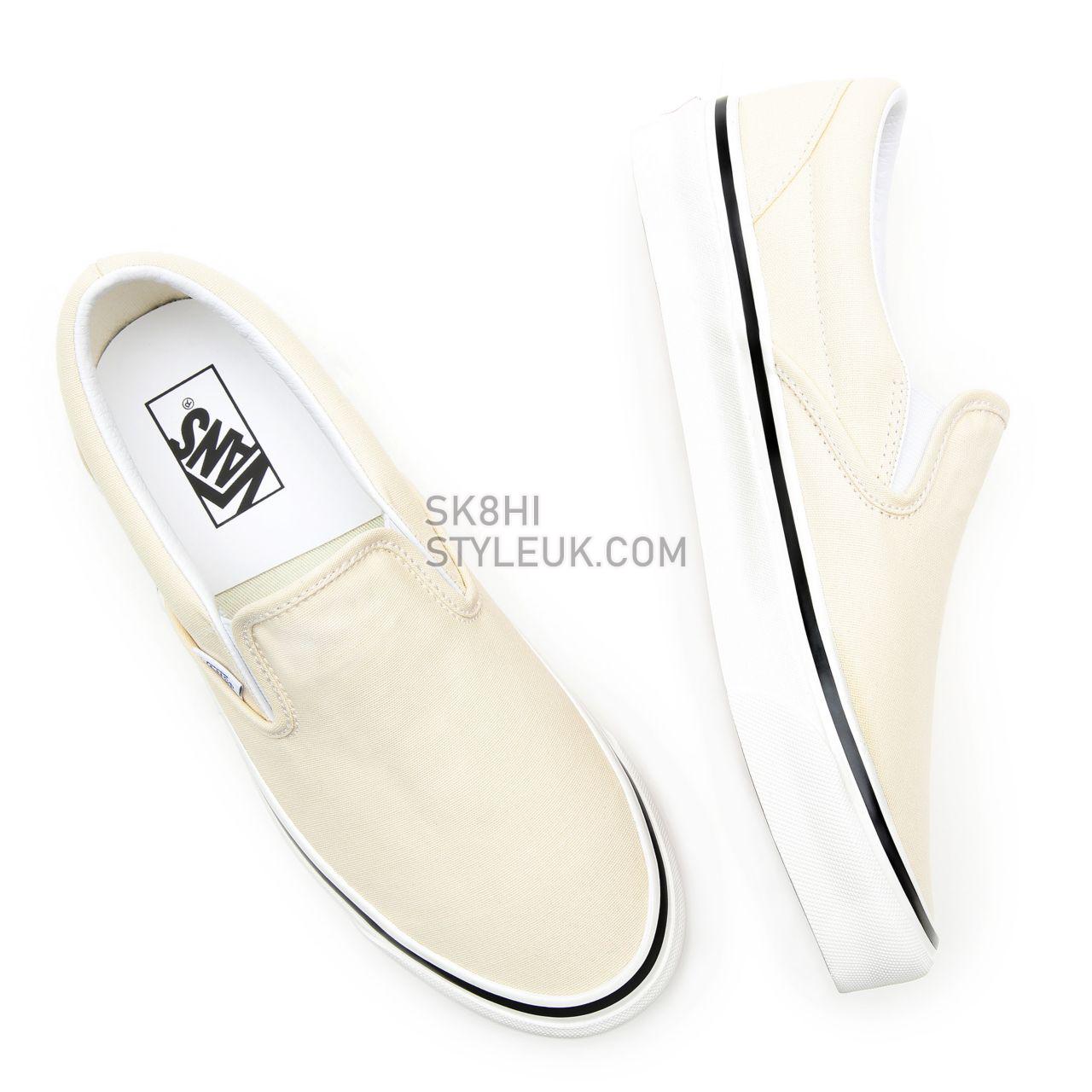 Vans Anaheim Factory Classic Slip-On 98 DX White Classic Mens Womens - (Anaheim Factory) Og White VN0A3JEXQWP Shoes