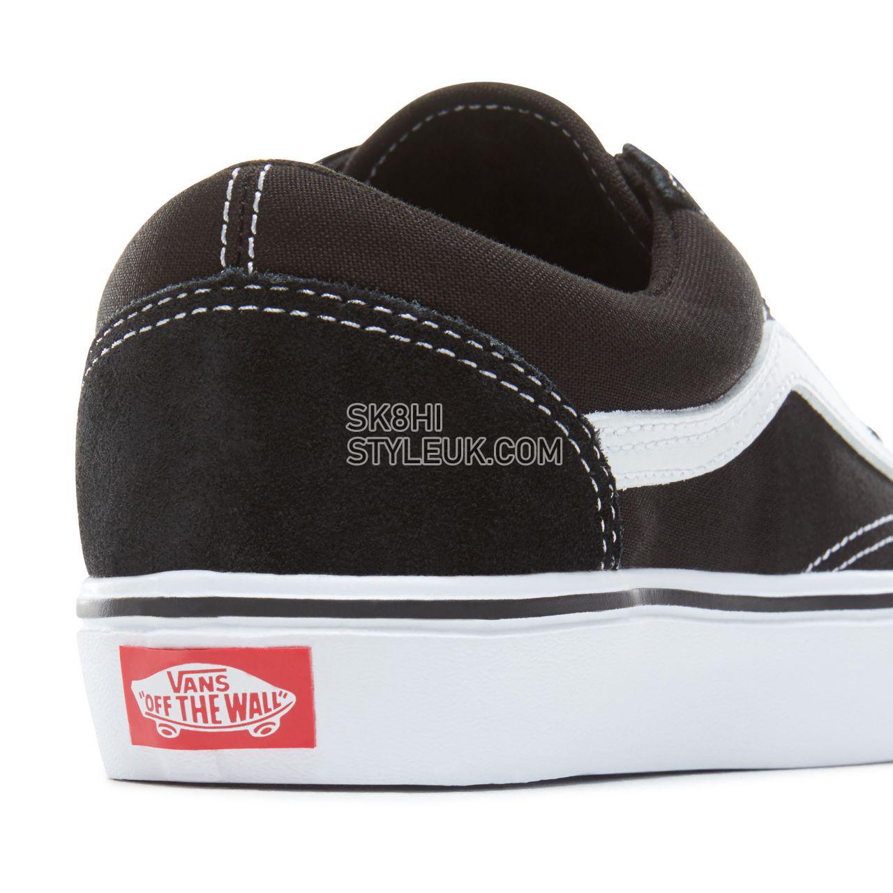 Vans Suede Old Skool Lite Classic Mens Womens - Black/White VA2Z5WIJU Shoes