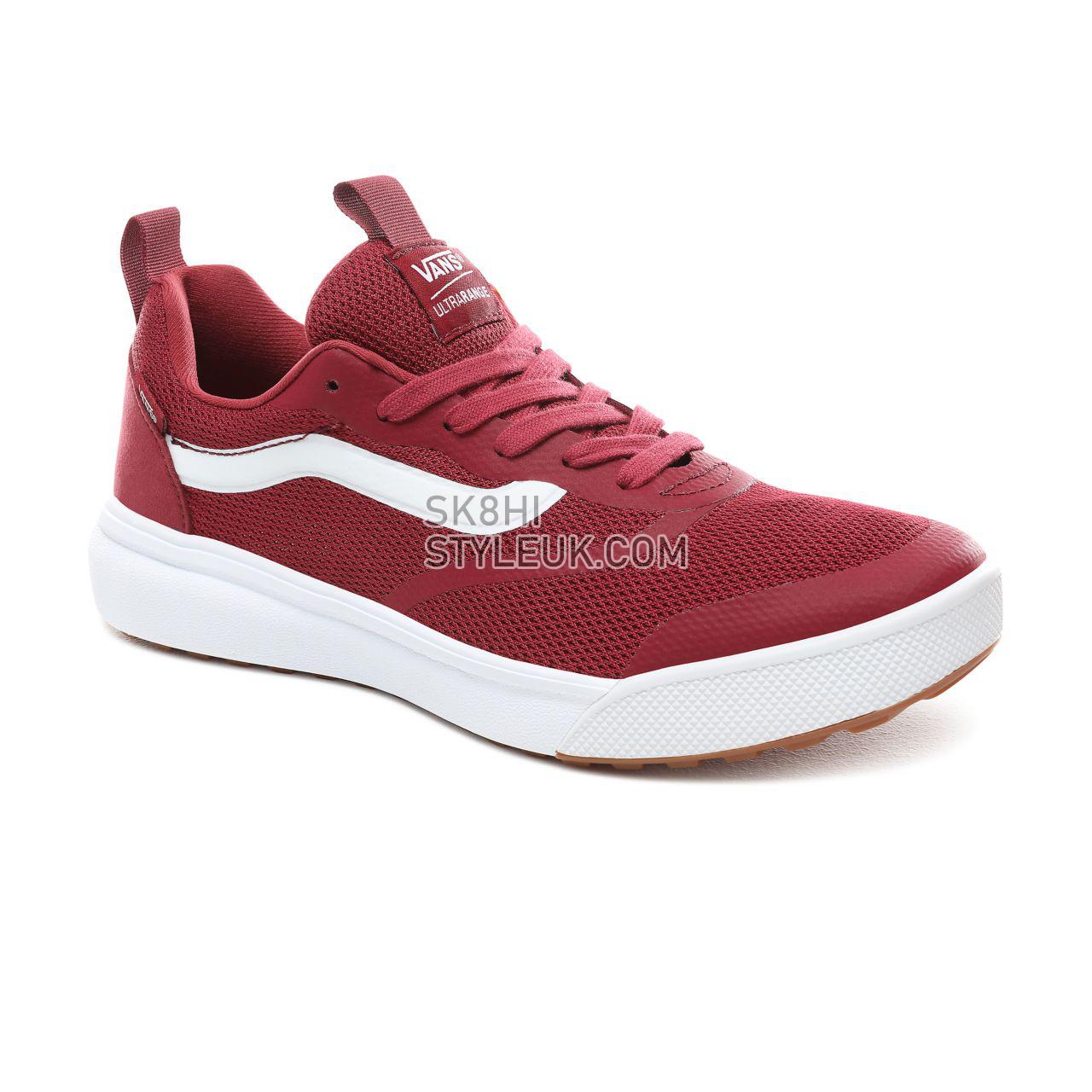 Vans Ultrarange Rapidweld Classic Mens Womens - Rumba Red/True White VN0A3MVUVG4 Shoes