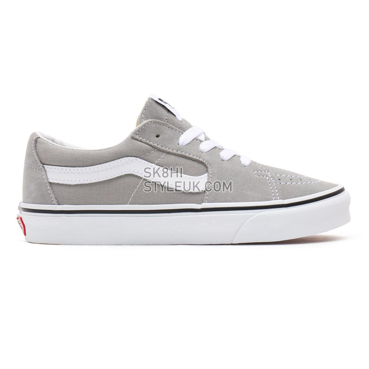 Vans Sk8-Low Beige Classic Mens Womens - Drizzle/True White VN0A4UUKIYP Shoes